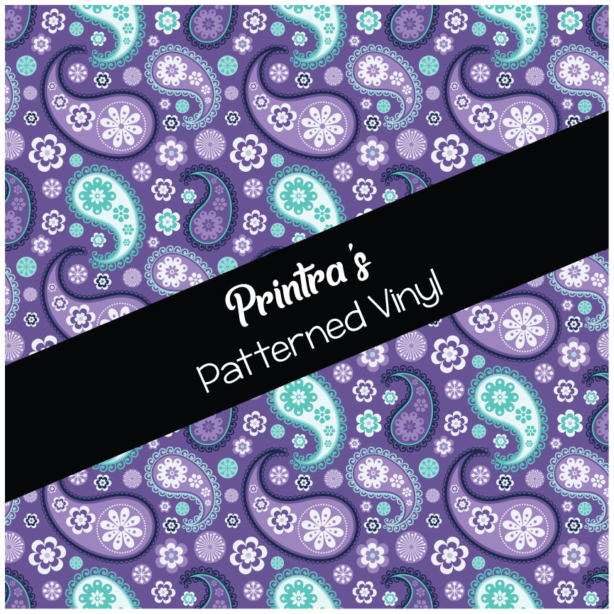 Paisley #04 Patterned Vinyl
