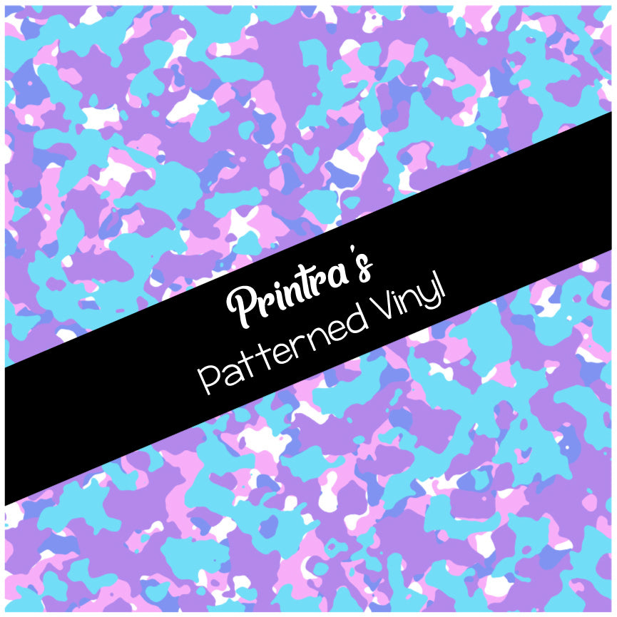 Camouflage Pastel #04 Patterned Vinyl