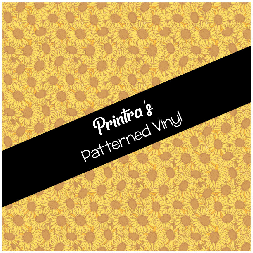 Sunflowers #04 Patterned Vinyl