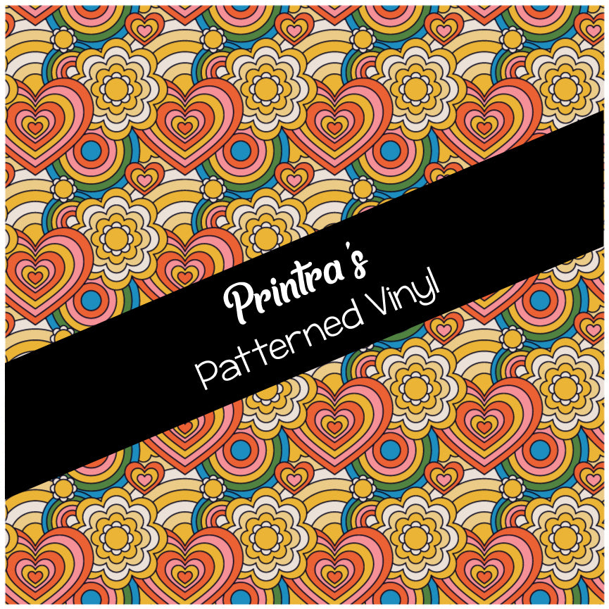 Flower Power #04 Patterned Vinyl