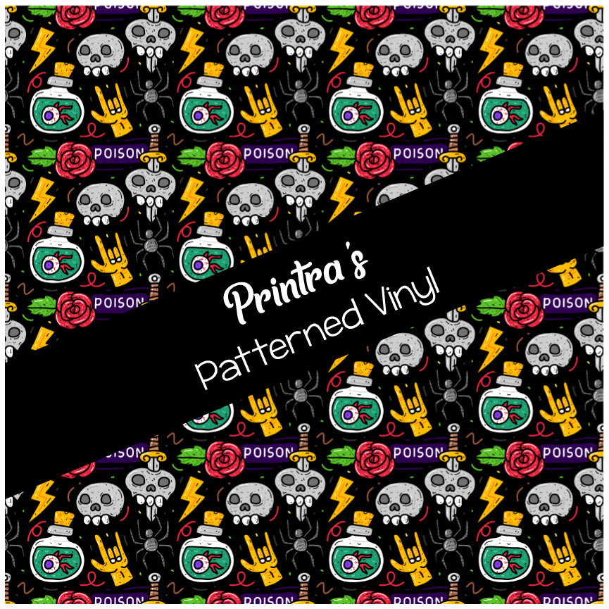 Halloween #04 Patterned Vinyl
