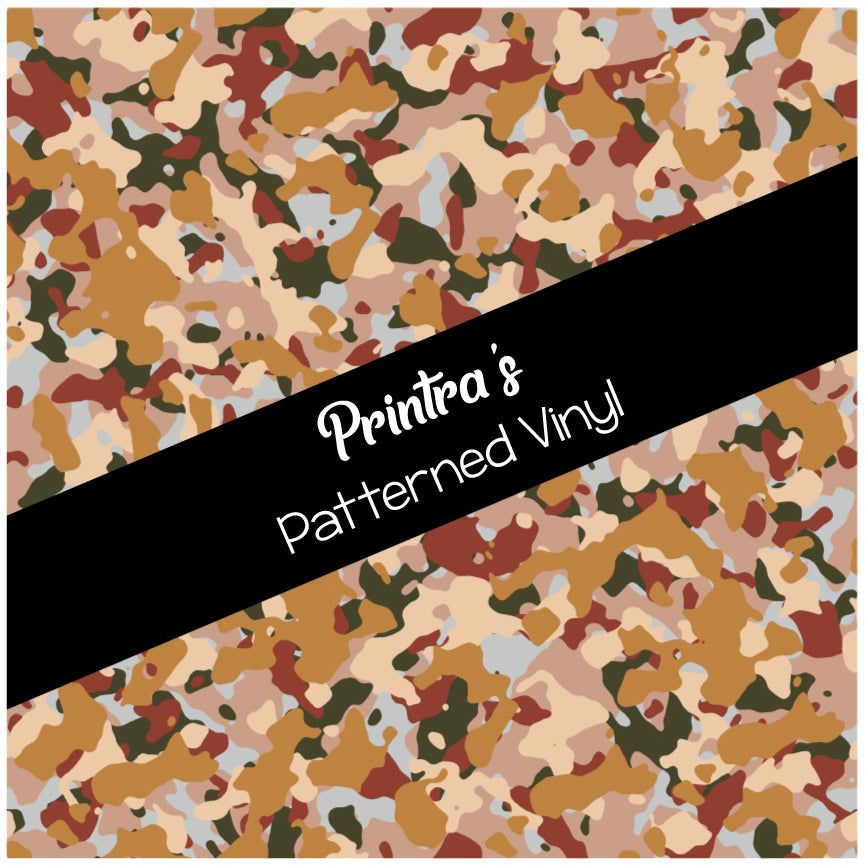 Camouflage #04 Patterned Vinyl