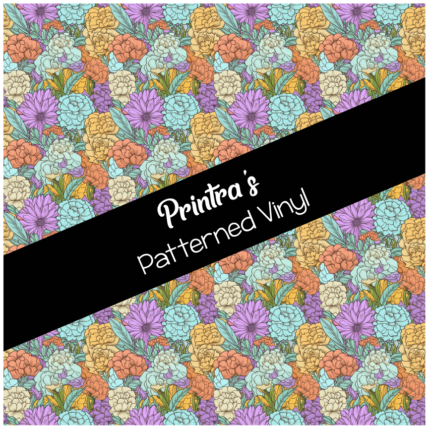 Flower Field #05 Patterned Vinyl