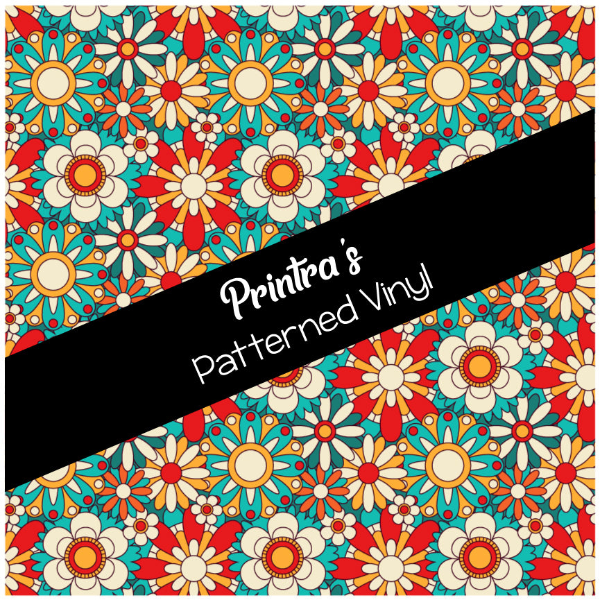Flower Power #05 Patterned Vinyl