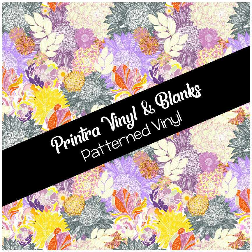 Beautiful Blooms #05 Patterned Vinyl