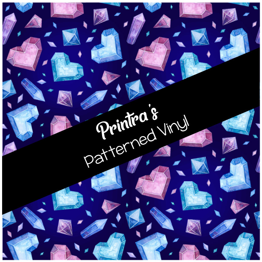 Crystals #05 Patterned Vinyl