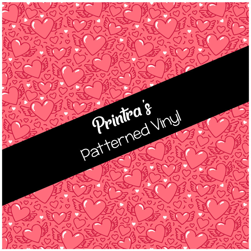 Love Hearts #05 Patterned Vinyl
