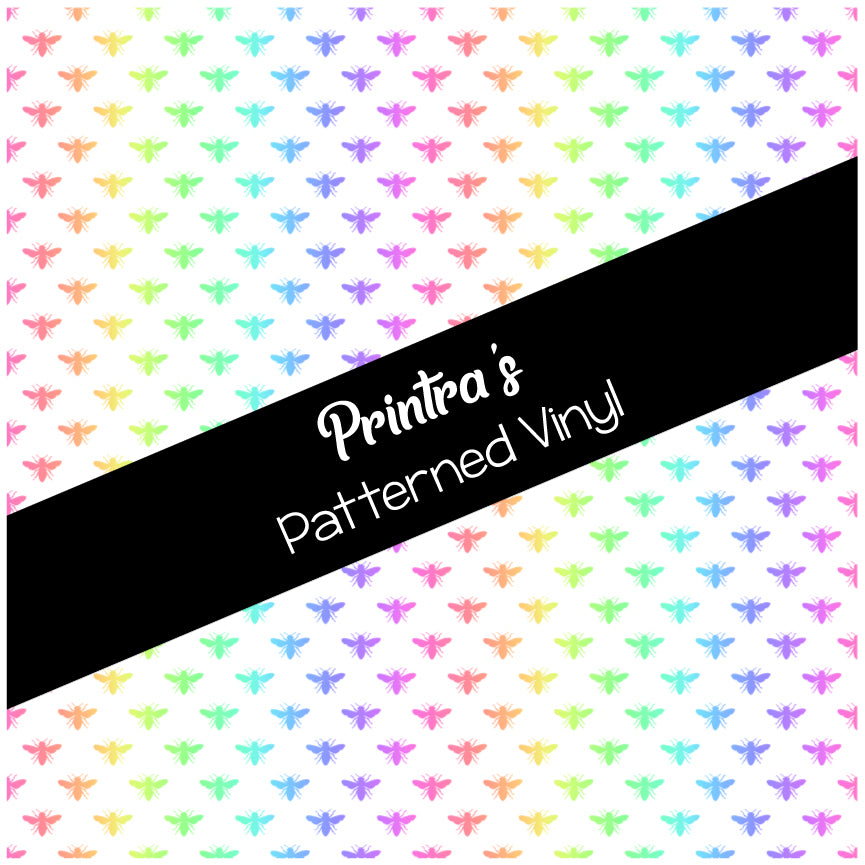 Honeycomb & Bees #05 Patterned Vinyl