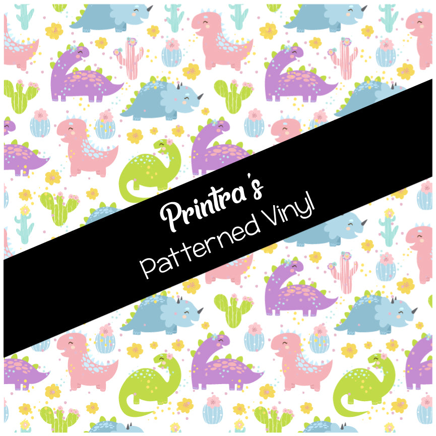 Dinosaurs #05 Patterned Vinyl
