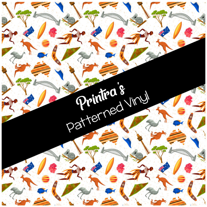 Aussie Collection #05 Patterned Vinyl