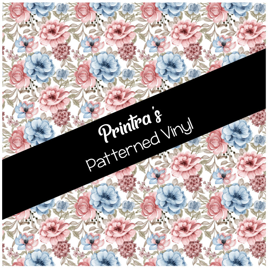Floral #06 Patterned Vinyl
