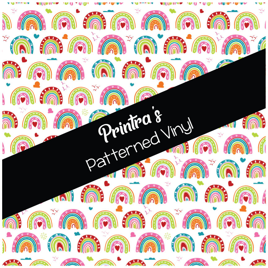 Rainbows #06 Patterned Vinyl