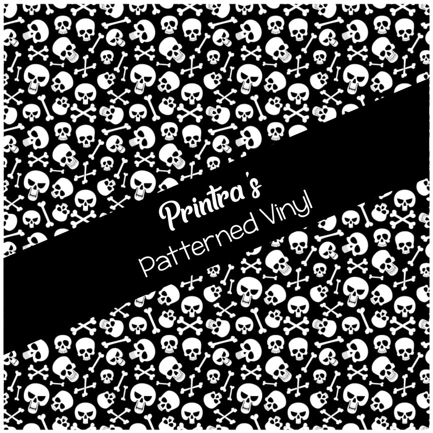 Skulls #06 Patterned Vinyl