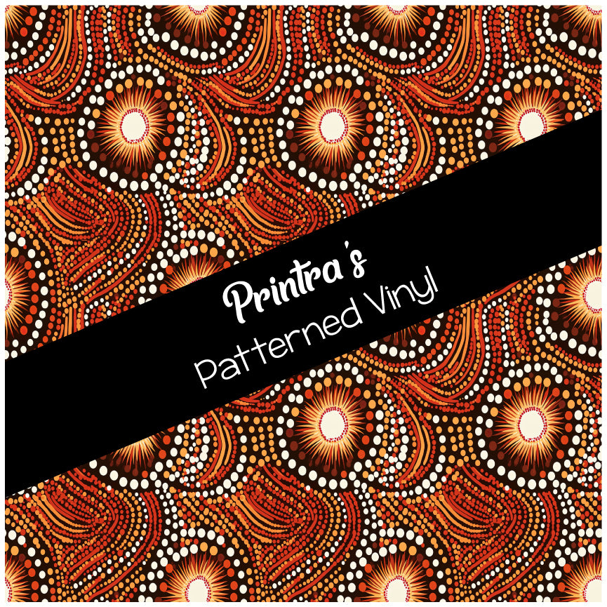 Aboriginal Prints #06 Patterned Vinyl