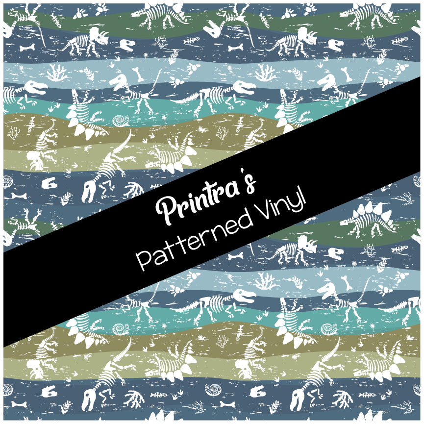 Dinosaurs #08 Patterned Vinyl