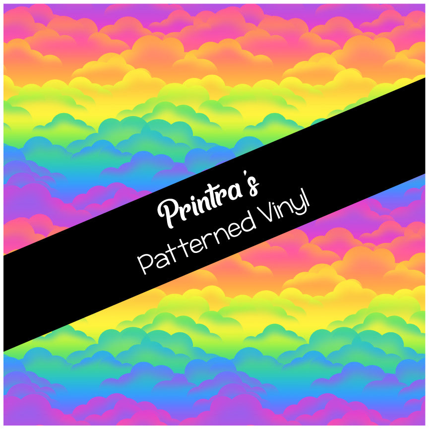 Neon Rainbow #09 Patterned Vinyl