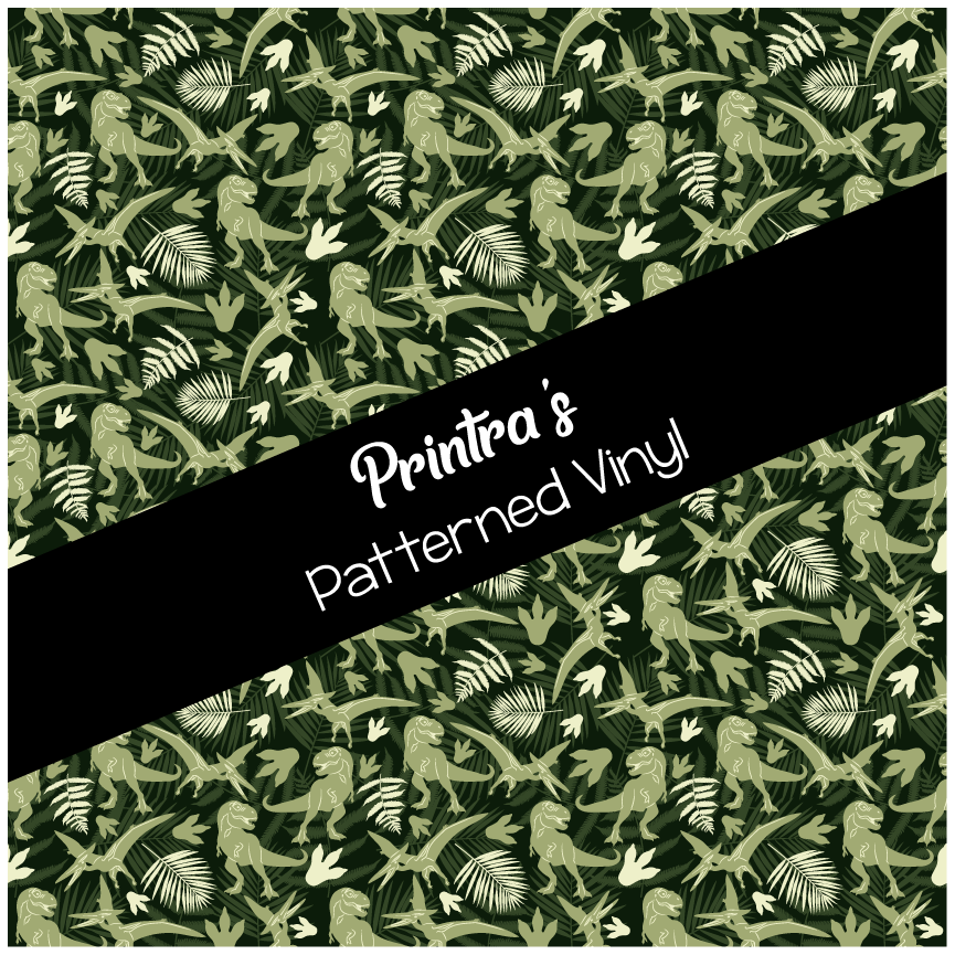 Dinosaurs #12 Patterned Vinyl