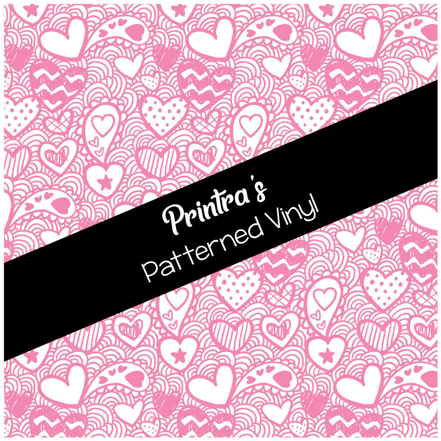 Valentine's Day #12 Patterned Vinyl
