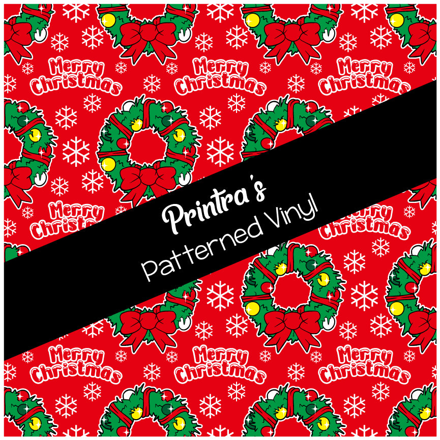 Merry Christmas #15 Patterned Vinyl
