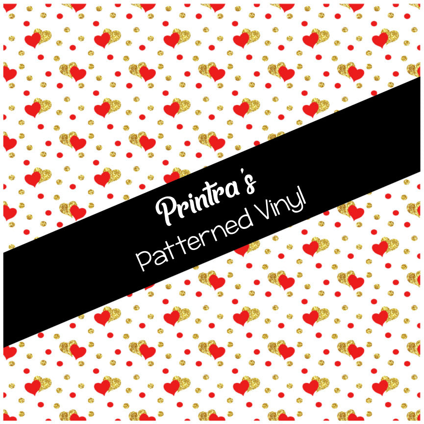 Valentine's Day #02 Patterned Vinyl