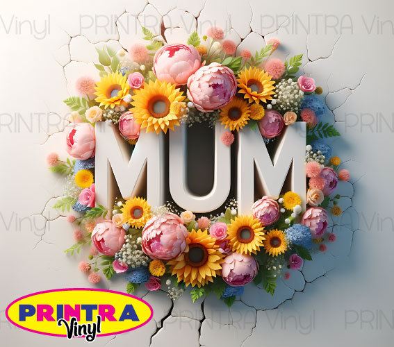3D MUM Tumbler Wrap (TW284)