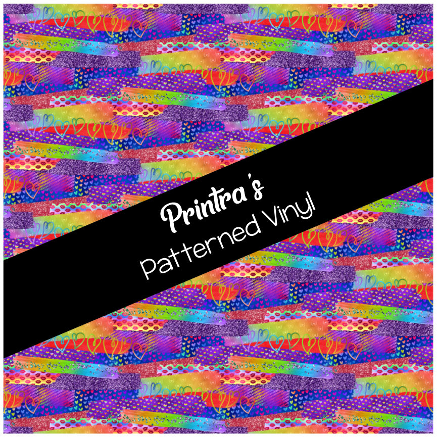 Valentine's Day #06 Patterned Vinyl