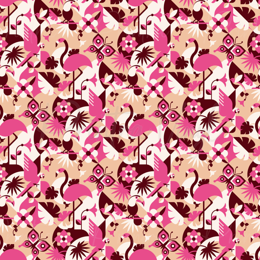 Adventure Trails Paradise Patterned Vinyl