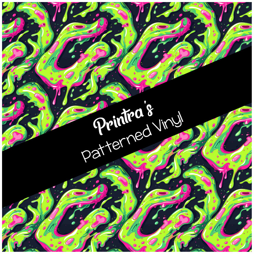 Alien Slime Patterned Vinyl