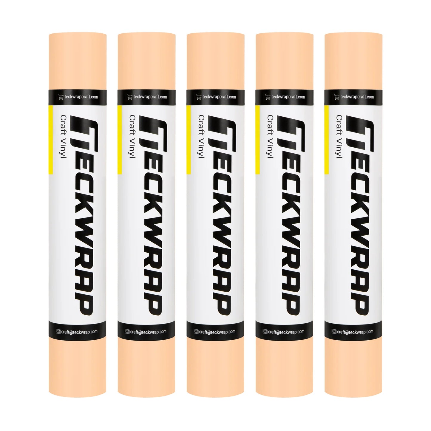 Apricot - TeckWrap MATTE Permanent Adhesive Vinyl