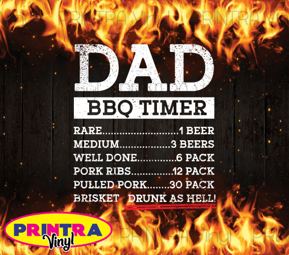BBQ Dad Tumbler Wrap (TW73)