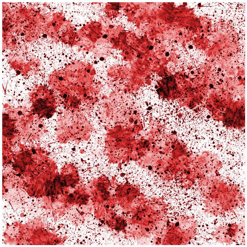 Blood Spill Patterned Vinyl