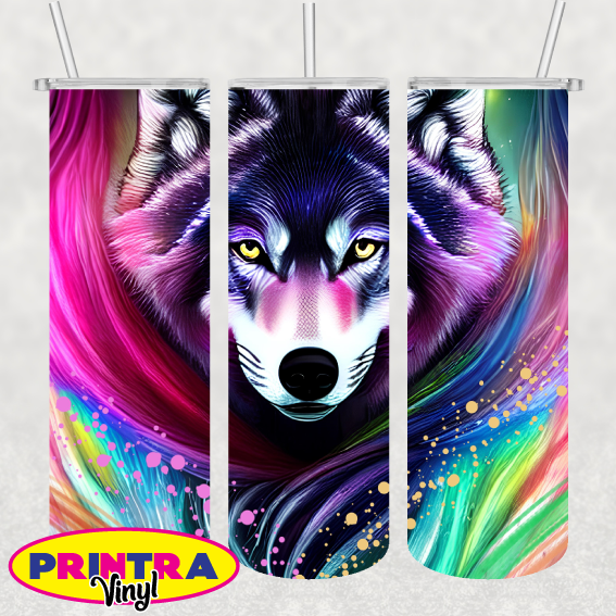 Coloured Wolf Wrap (TW148)