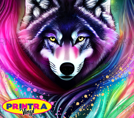 Coloured Wolf Wrap (TW148)