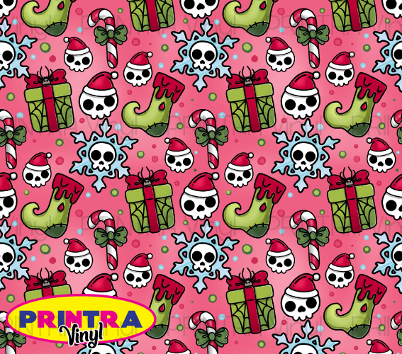 Creepy Christmas Tumbler Wrap (TW289)