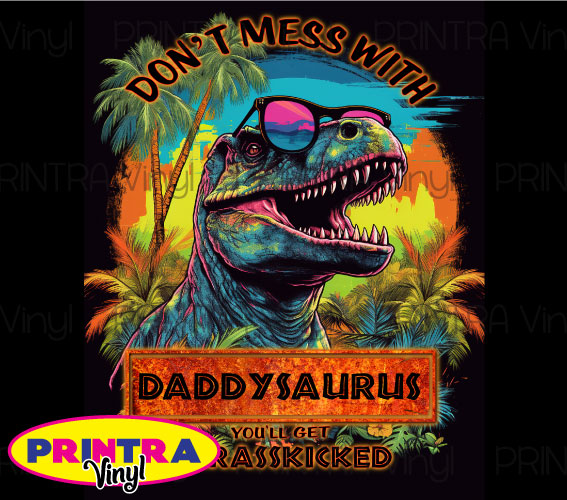 Daddysaurus 01 Tumbler Wrap (TW249)