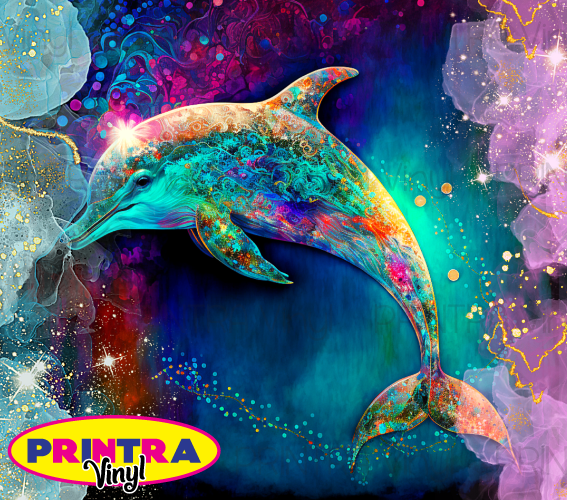 Dolphin Ink Tumbler Wrap (TW81)