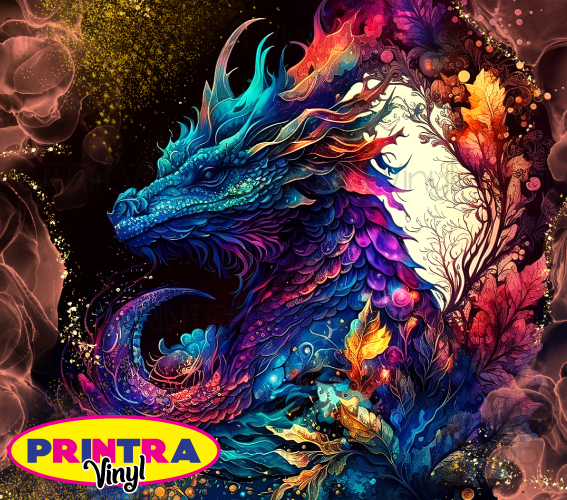 Dragon Ink 02 Tumbler Wrap (TW78)