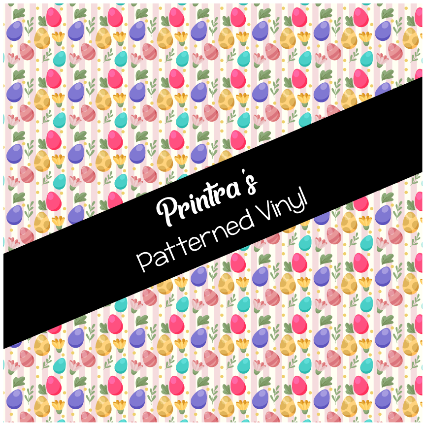 Easter Egg Patch Patterned Vinyl