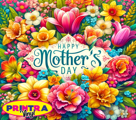 Floral Mother's Day 02 Tumbler Wrap (TW286)