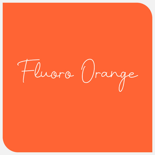Fluoro Orange Hotmark Revolution HTV