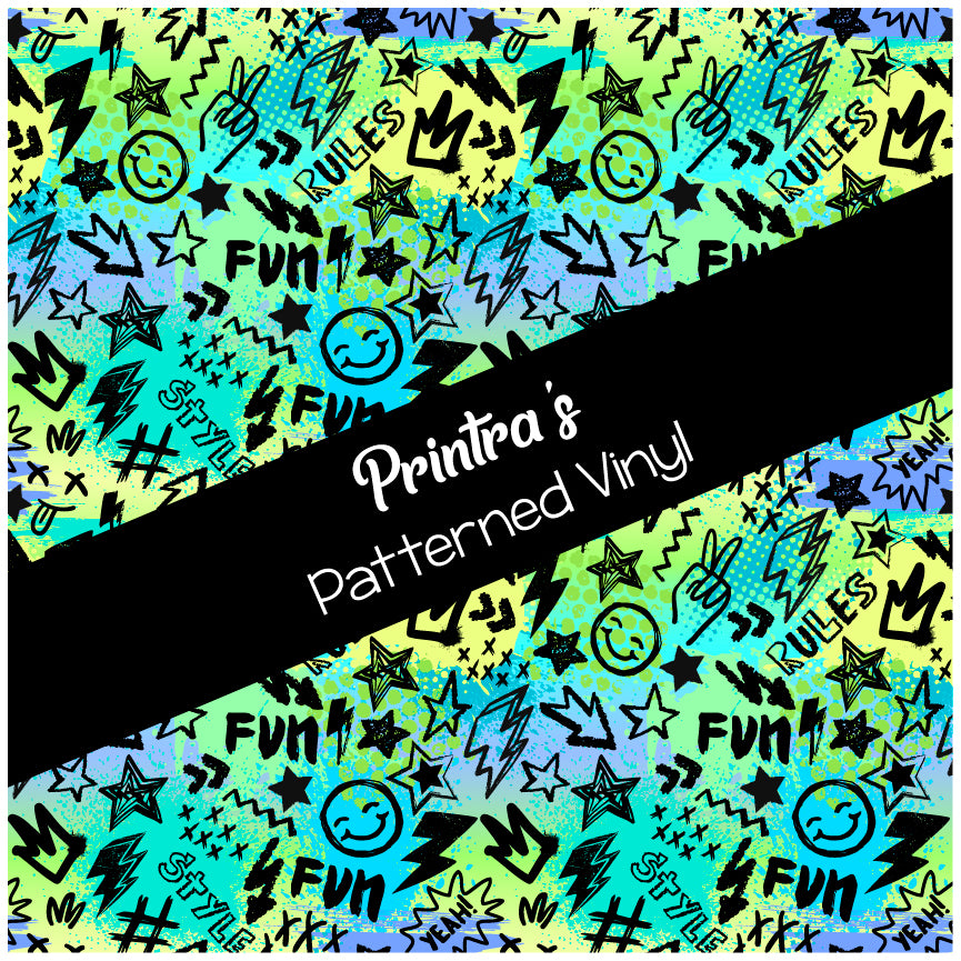 Fun Rules Patterned Vinyl