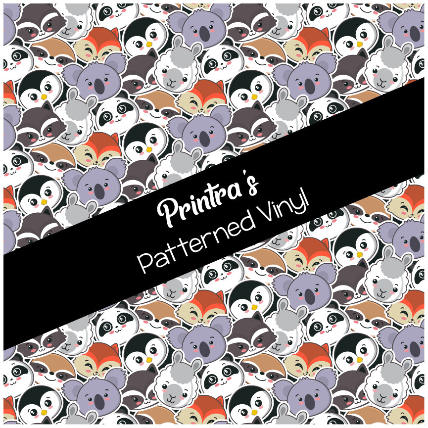 Furry Huddle Patterned Vinyl