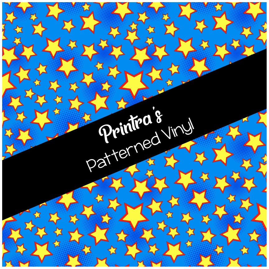 Hero Stars Patterned Vinyl