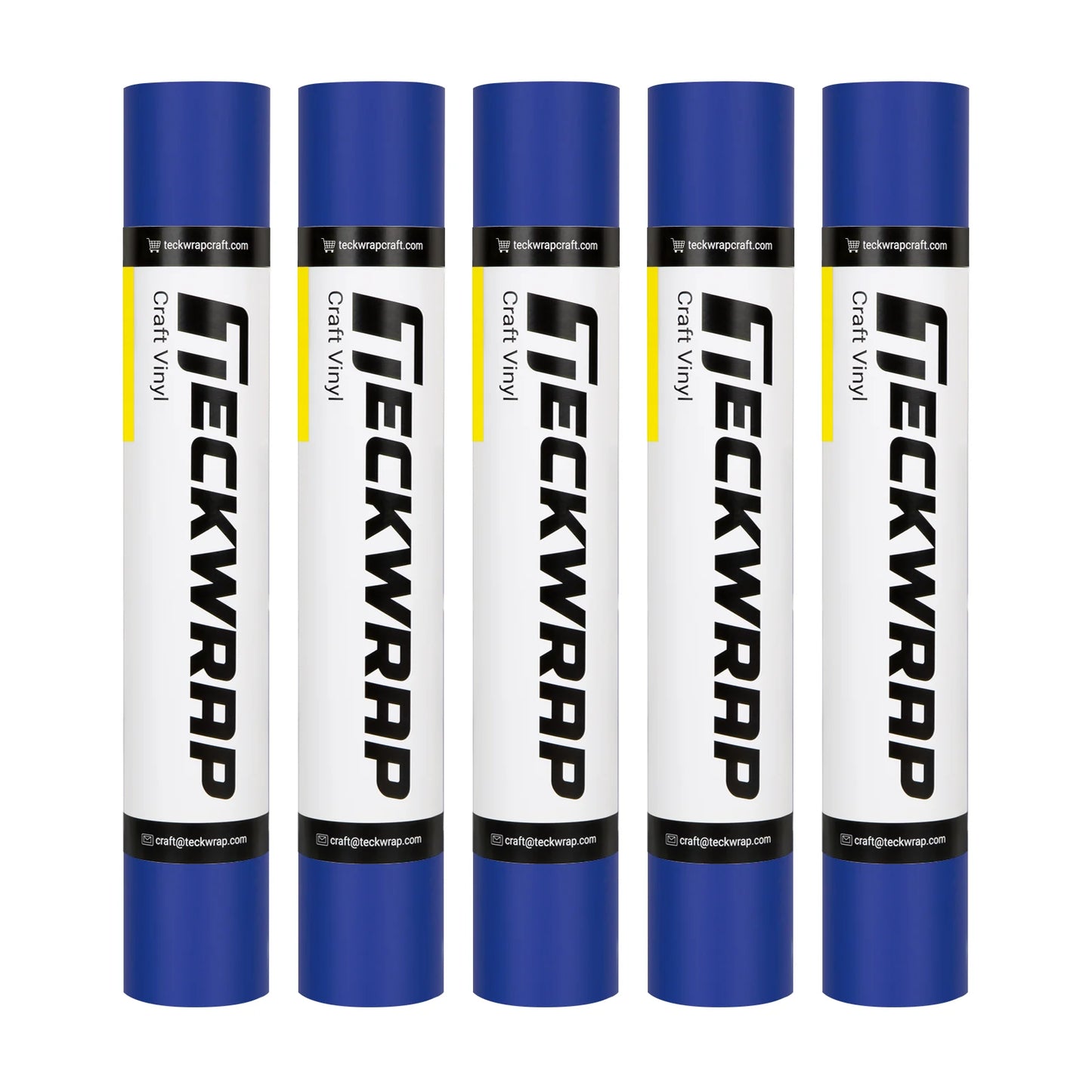 Impact Blue - TeckWrap MATTE Permanent Adhesive Vinyl