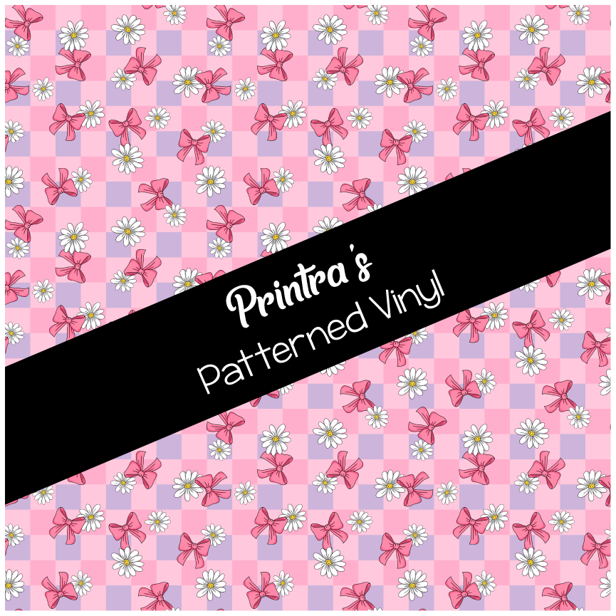 Little Bow Bliss Patterned Vinyl