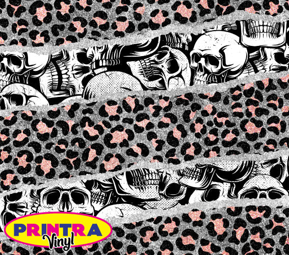 Leopard Skulls Tumbler Wrap (TW09)