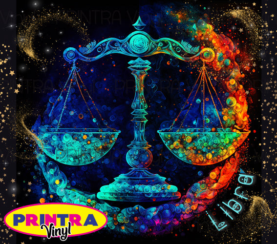 Zodiac Ink Libra Tumbler Wrap (TW102)