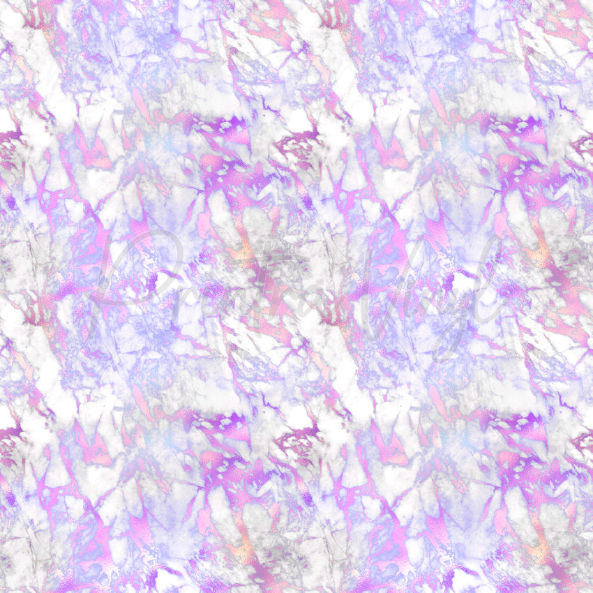 Mermaid Glam #03 patterned vinyl featuring a dreamy, marbled design in soft lavender, lilac, blush pink, and pearl white tones, accented with shimmering iridescent textures and delicate gemstone-inspired veining for an elegant mermaid-inspired look.