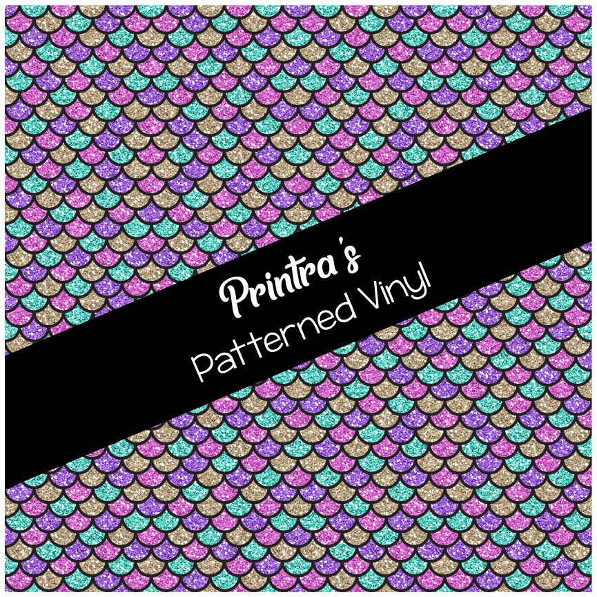 Mermaid Glam #06 Patterned Vinyl