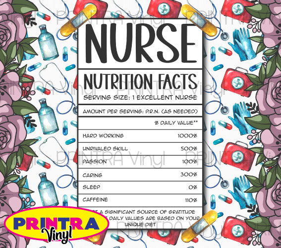 Nurse 04 Tumbler Wrap (TW278)